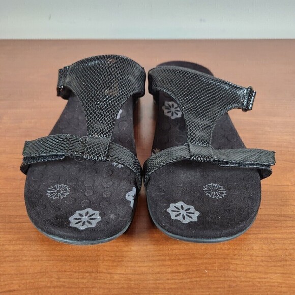 Orthaheel Molly Orthotic Slide Sandals Womens Size 11 EUR 42 Black - Picture 3 of 11